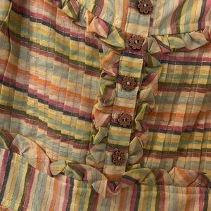 Striped Multicolor Dress